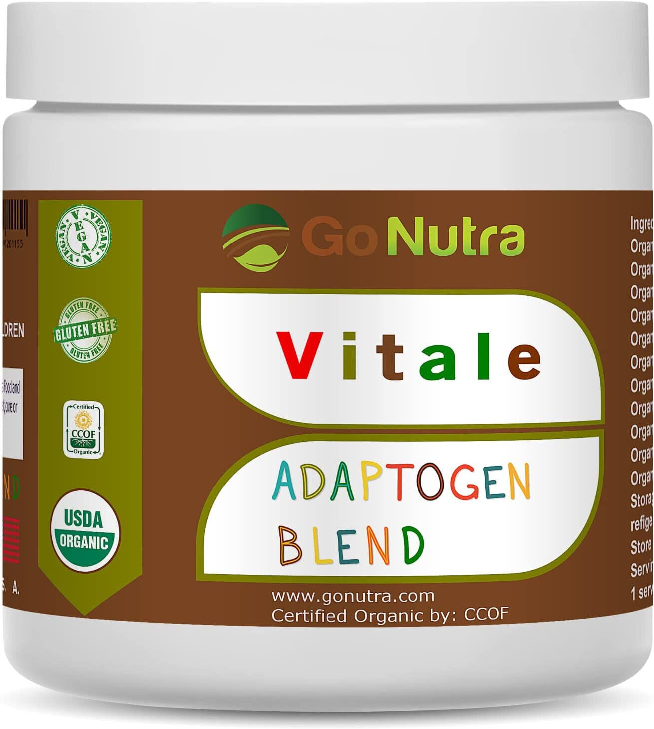 Superfood Smoothie Powder Organic Adaptogen Blend | 8 Oz Smoothie Booster Powder