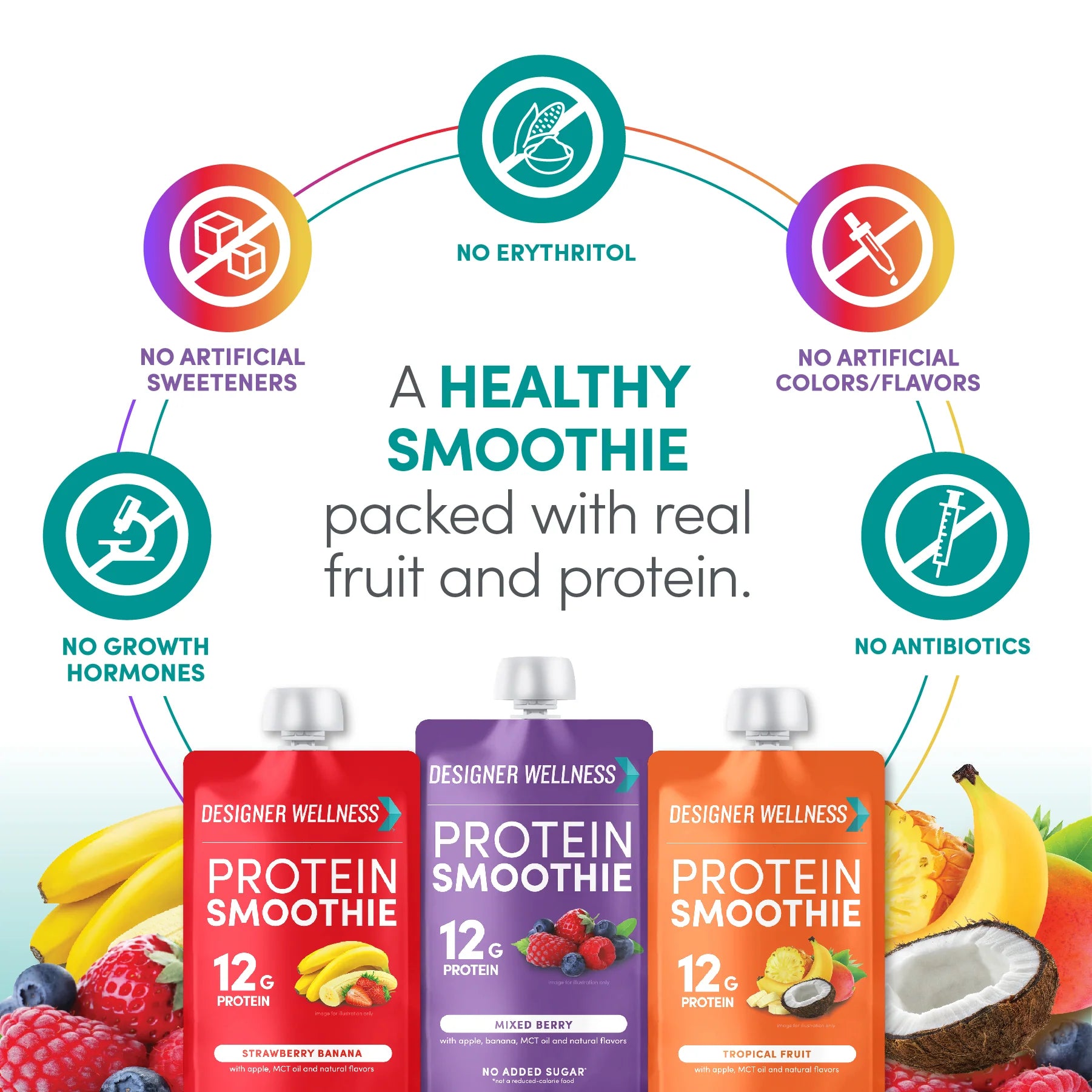 Protein Smoothie Original Variety - 12 Pack