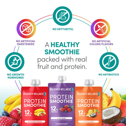Protein Smoothie Original Variety - 12 Pack