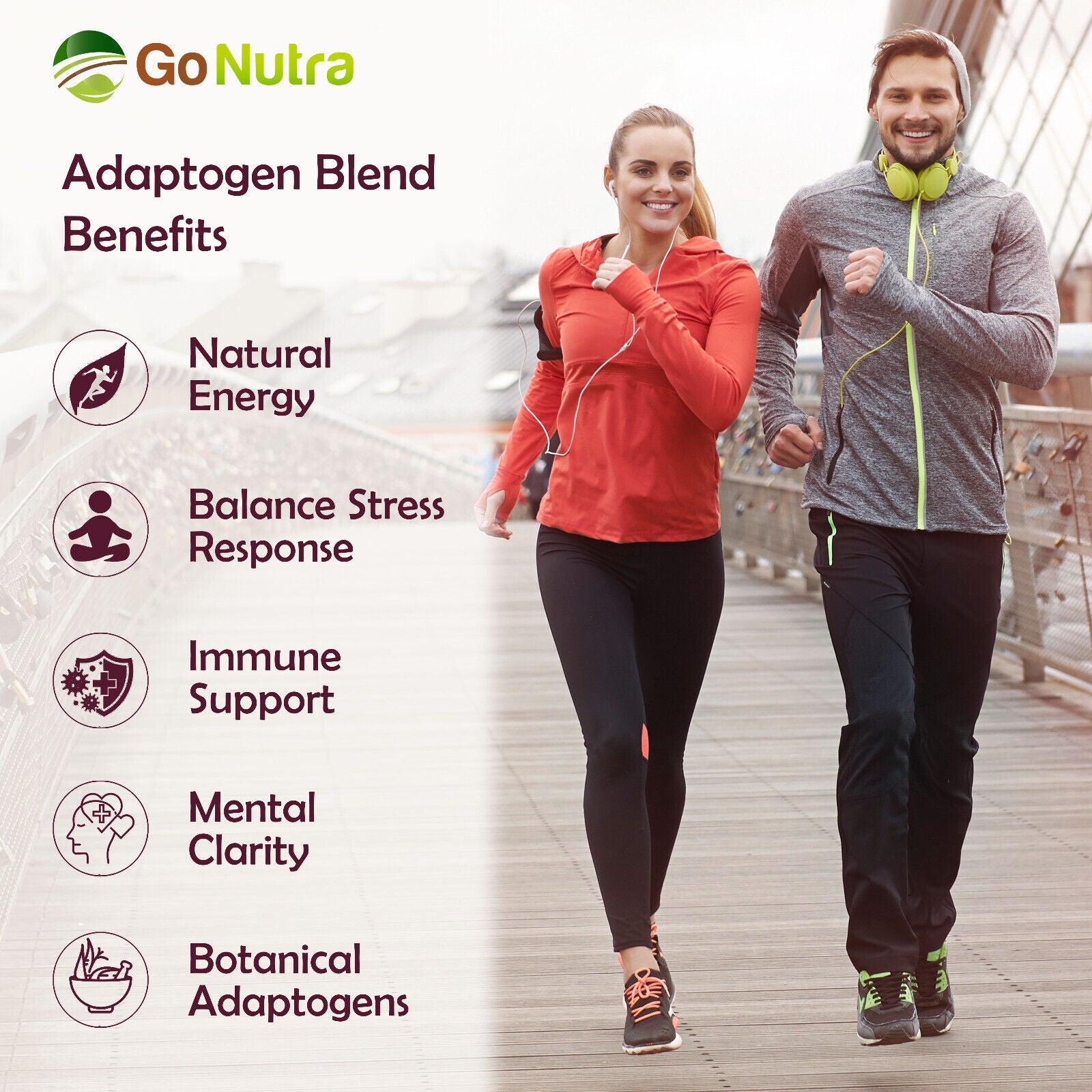 Superfood Smoothie Powder Organic Adaptogen Blend | 8 Oz Smoothie Booster Powder