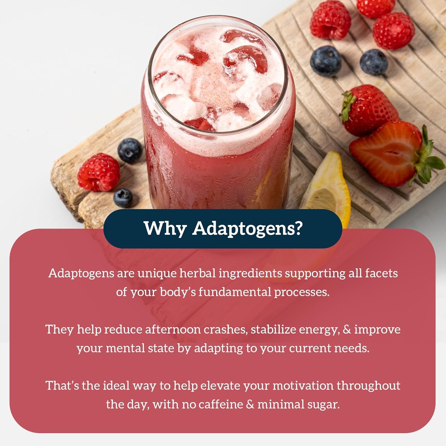 Red Juice - Energy Powder Reduces Afternoon Crashes and Boosts Digestion and Immune System, 90 Servings