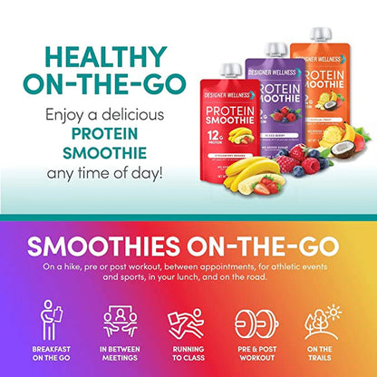 Protein Smoothie Original Variety - 12 Pack